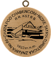 Turistická známka č. 66 - Chata pod Chabencom