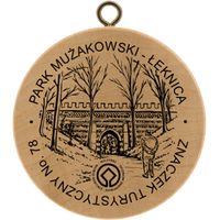 Turistická známka č. 78 - Park Mużakowski