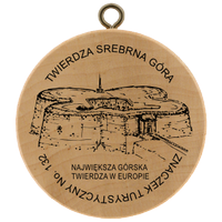 Turistická známka č. 132 - Twierdza Srebrna Gόra