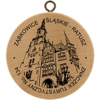 Turistická známka č. 134 - Ząbkowice Śląskie - Ratusz
