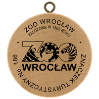 Turistická známka č. 186 - ZOO Wrocław