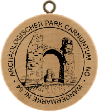 Turistická známka č. 64 - ARCHÄOLOGISCHER PARK CARNUNTUM - NÖ