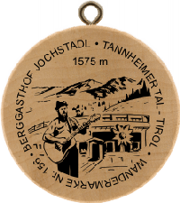 Turistická známka č. 156 - BERGGASTHOF JOCHSTADL