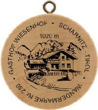 Turistická známka č. 230 - Gasthof WIESENHOF