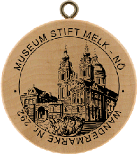 Turistická známka č. 292 - MUSEUM STIFT MELK - NÖ