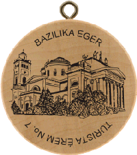 Turistická známka č. 7 - EGER - BAZILIKA