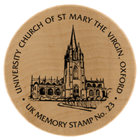 Turistická známka č. 23 - University Church of St Mary the Virgin