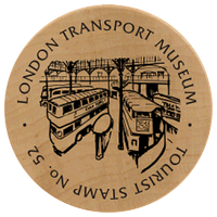 Turistická známka č. 52 - London Transport Museum
