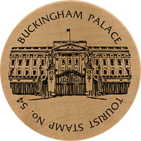 Turistická známka č. 54 - Buckingham Palace