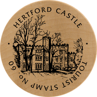 Turistická známka č. 60 - Hertford Castle