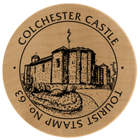 Turistická známka č. 63 - Colchester Castle