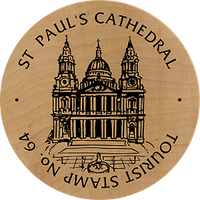 Turistická známka č. 64 - St Paul's Cathedral