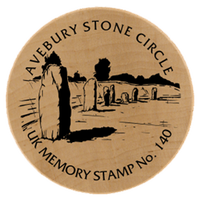 Turistická známka č. 140 - Avebury Stone Circle