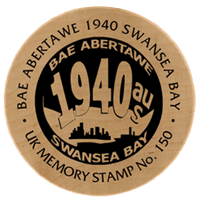 Turistická známka č. 150 - BAE ABERTAWE 1940aus SWANSEA BAY