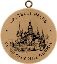 Turistická známka č. 50 - Castelul Peleş