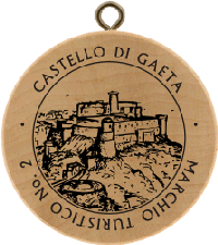 Turistická známka č. 2 - CASTELLO DI GAETA
