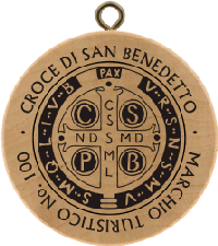 Turistická známka č. 100 - CROCE DI SAN BENEDETTO