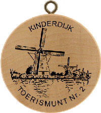 Turistická známka č. 2 - Kinderdijk