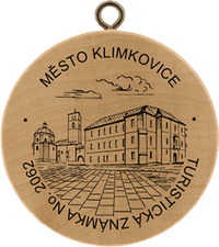Turistická známka č. 2062 - Město Klimkovice