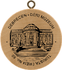 Turistická známka č. 80 - DEBRECEN - DÉRI MÚZEUM