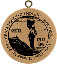 Turistická známka č. 2077 - Cesta horských nosičů, Krkonoše