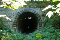 Tunel na trati u Horního Slavkova