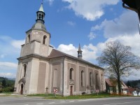 novogotický kostel sv. Bartoloměje,Držkov