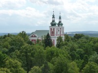 Cvilín - poutní kostel P.M.Sedmibolestné,empírové kaple v okolí - duchovní centrum Slezska
