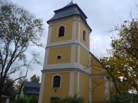 kostel Sv.Barbory - vchod z parku, hlavní