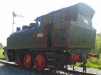 parní lokomotiva - želez.skanzen - začátek NS