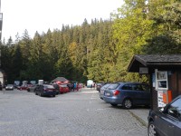 parkoviště placené u Hubertusu