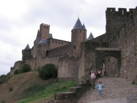 Jeden ze vstupů do Carcassonne