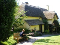 Selworthy - Exmoor national Park - Great Britain Tak trochu jiná Anglie