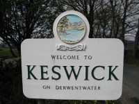 městečko Keswick (Lake District) Anglie