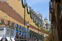 Granada zastíněná ulice