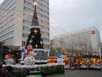 Drážďany -  vánoční trhy na Pragerstrasse