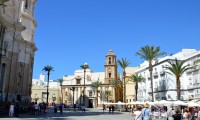 Cádiz, plaza de la Catedral