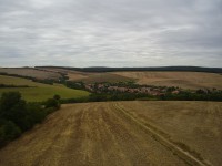 Pohled na obec z jihu