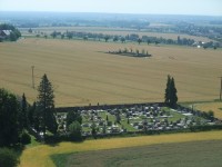 Pohled na hřbitov