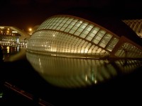 Muzeum Valencie v noci