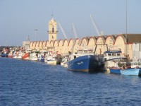 Rybářský přístav v Gándii 