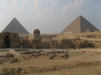 Areál pyramid v Gíze