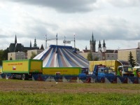 cirkus navštívil město