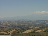 Pohled na pohoří Gran Sasso