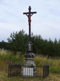 Jiřice u Moravských Budějovic: kříž