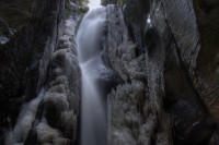 Zima v Ádru - Velký vodopád