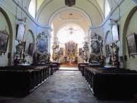 04 Kostel sv.Vavřince, interiér