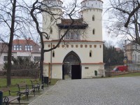 07 Vlašimská brána, pohled od zámku