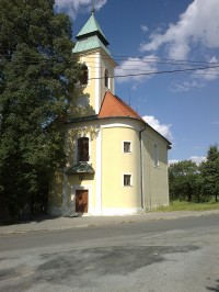 Pohled na kostel