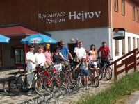 Cyklisté vítáni - Penzion Hejrov